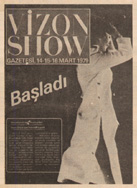 1. Vizonshow Gazetesi